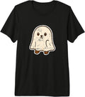 Cute Ghost Pup Halloween Premium Tri-Blend T-Shirt