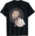 Ghost cat Ghost Kitten Funny cat Meme Halloween T-Shirt