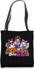 Library Boo Crew Matching Halloween Tote Bag