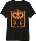 Halloween Jack O Lantern Face Pumpkin Head Premium Tri-blend T-Shirt