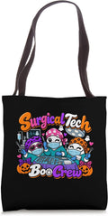 Surgical Tech Boo Crew Matching Halloween Tote Bag