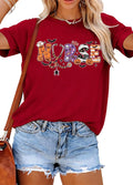 Halloween Spooky Nurse Shirt for Women, Cute Halloween Nurse Graphic Tee