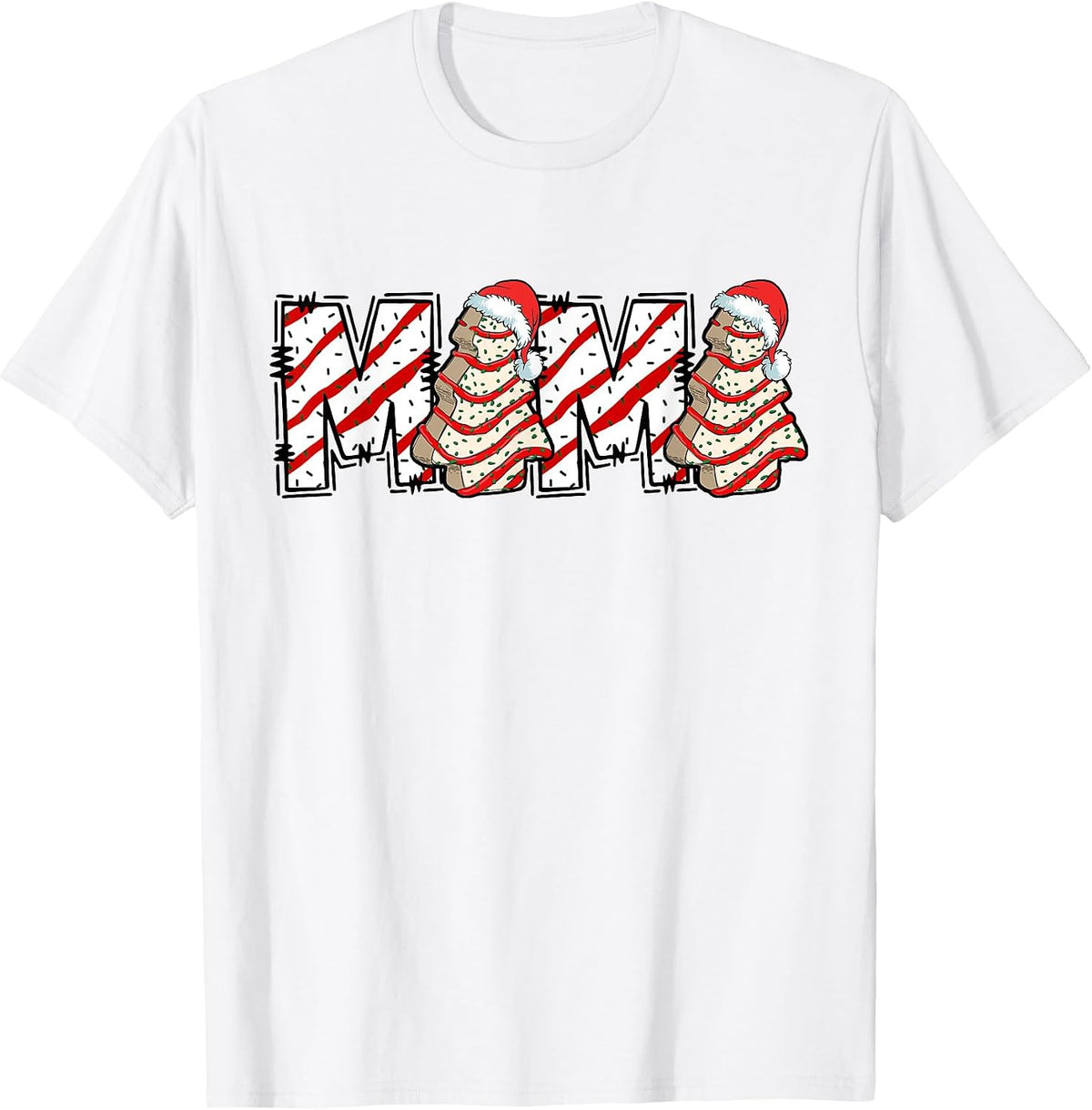 Christmas Tree Cake Mama T-Shirt