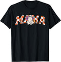 Halloween Mama Spooky Cute Ghost Halloween Mom life T-Shirt