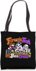 Forensic Tech Boo Crew Matching Halloween Tote Bag