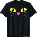 Easy Black Cat Lover Halloween Costume Party Tees