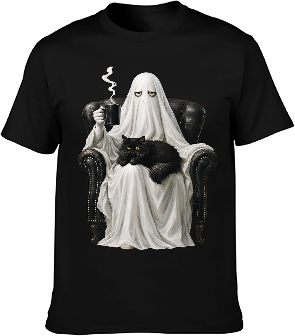 Skeleton Boojee Ghost Shirts Retro Funny Halloween Shirt Graphic Spooky Season Short Sleeve Top