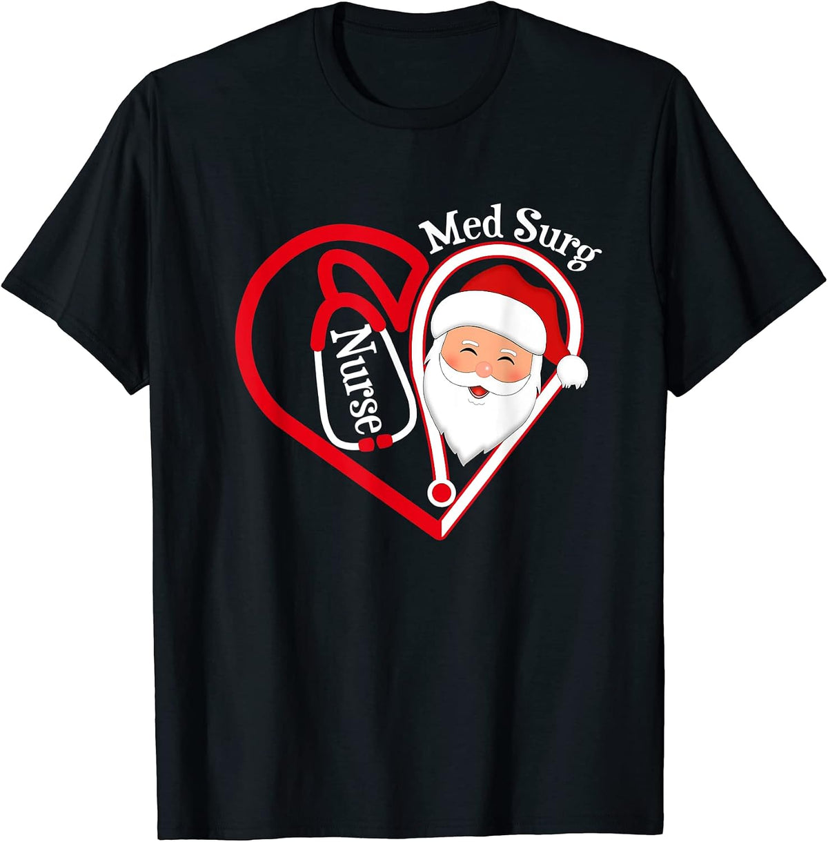 Stethoscope Nurse Heart Christmas Medical Nursing