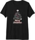 Nurse Christmas Tree Stethoscope Merry Christmas Design Premium Tri-Blend T-Shirt