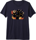 Happy Meowlloween Black Cat Autumn Halloween Premium Tri-Blend T-Shirt