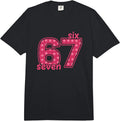 Halloween 6 7 Six Seven Meme Funny Costume Matching Couples Comfort Colors Adult Heavyweight T-Shirt