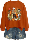 Fall Vibes Sweatshirt Autumn Fall Season Shirt Women Crewneck Pumpkin Latte Leaves Pullover Tops Cozy Season Sweater