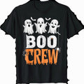 The Boo Crew Ghostly Halloween Family Matching T-Shirt
