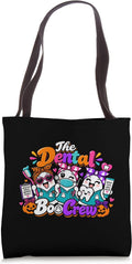 The Dental Boo Crew Matching Halloween Tote Bag