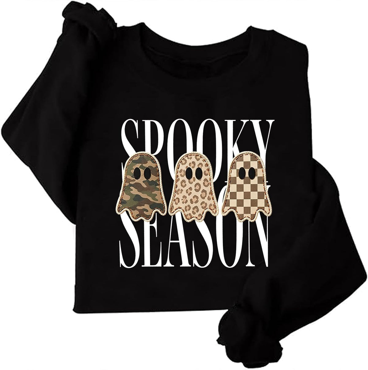 Spooky Season Sweatshirt Halloween Ghost Sweatshirt Gift