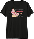 Wonderful Time of The Year Christmas Tree Cake Premium Tri-Blend T-Shirt
