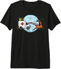 Ambulance Reindeer Nurse Christmas Xmas Medical Premium Tri-Blend T-Shirt