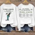 Tori Amos Inspired concert 2026 Sweatshirt, Alternative Piano Rock Fan Sweatshirt