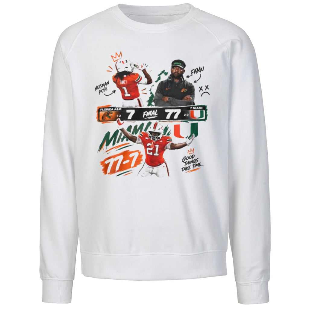 7 Miami Final Florida A&m 77 7 Funny Shirt