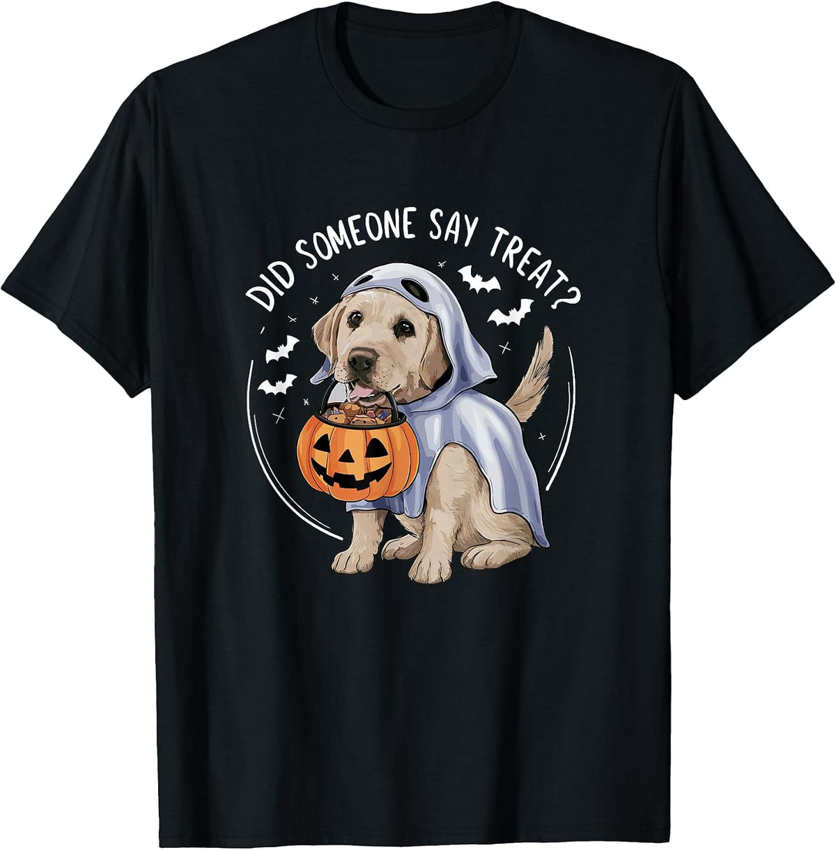 Cute Halloween Labrador Puppy