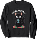 Meowy Christmas Cat Lover Tee Sweatshirt