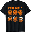 Funny Nurse Pain Scale Halloween Medical Staff ER Doctor T-Shirt