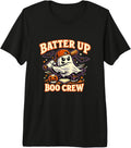 Batter Up Boo Crew Ghost Baseball Halloween Premium Tri-Blend T-Shirt