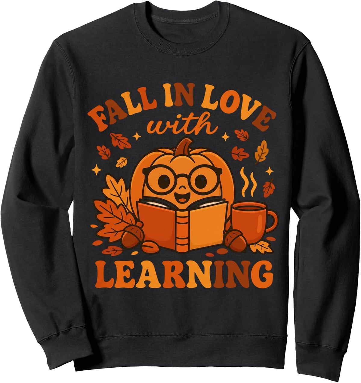 Fall In Love With Learning Tee Autumn Teacher Gifts Sweatshirt