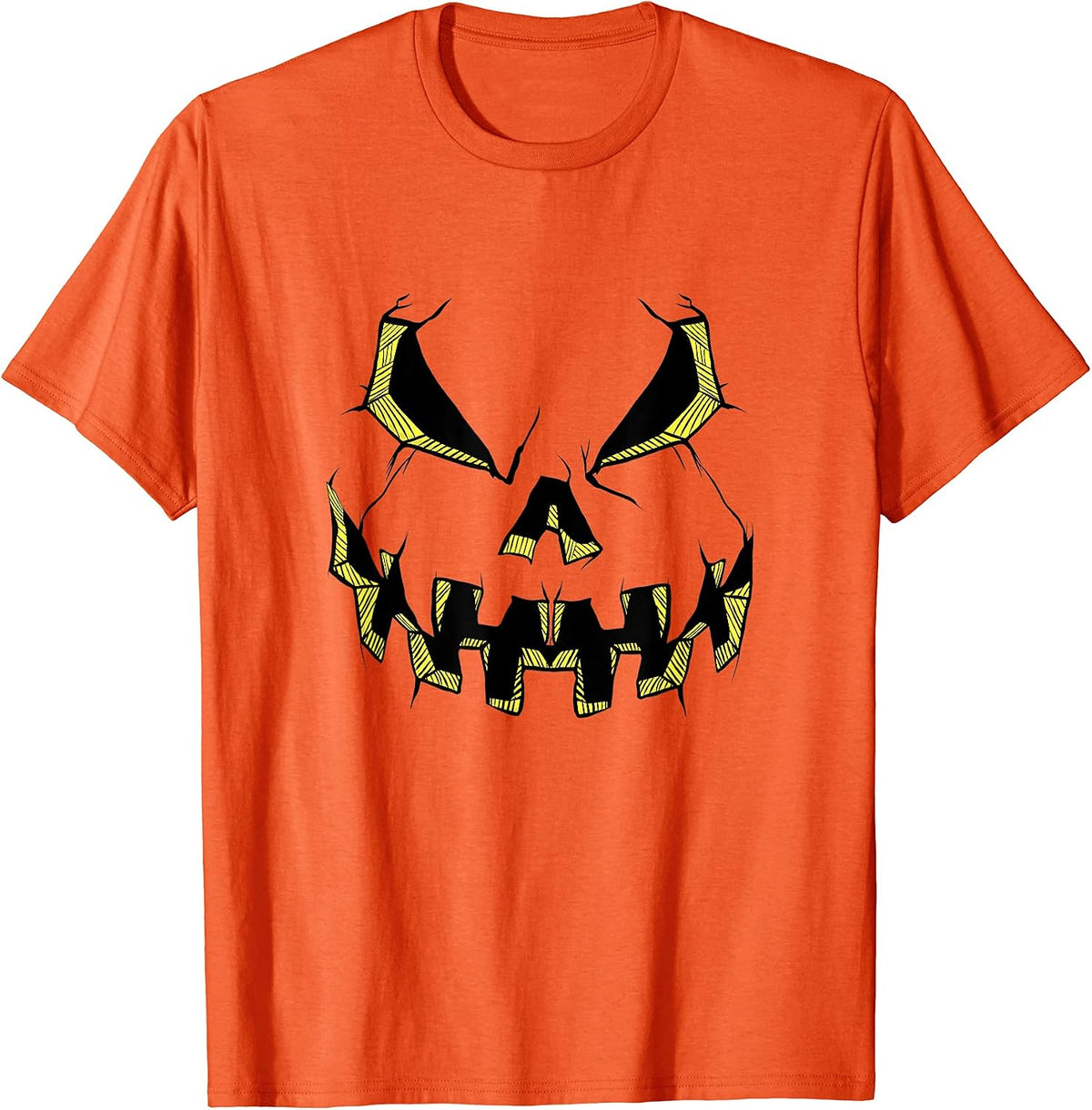 Scary Pumpkin Face Vibes