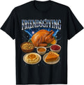 Vintage Friendsgiving 90s/2000s Hip Hop Tribute Style Retro T-Shirt