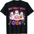 Birthday Boo Crew Halloween Ghosts Spooky Trick or Treat T-Shirt