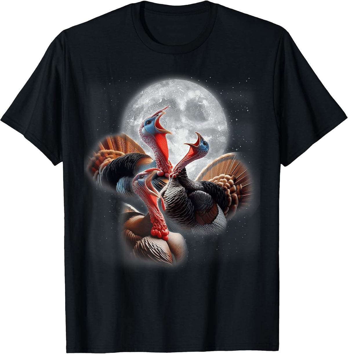 3 Animals Howling At The Moon Shirt & Gifts
