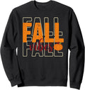 Fall Vibes Pumpkin Autumn Harvest Cozy Season Design Sweatshirt