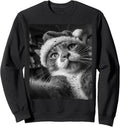 Merry Christmas Cat Sweatshirt