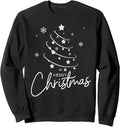 Christmas Tree Retro Merry Christmas Sweatshirt