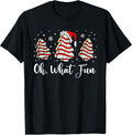 Oh What Fun Christmas Tree Cakes Debbie Becky Jen Cake T-Shirt