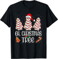 Groovy Debbie Cakes Shirt Farm Fresh Christmas Tree Cake T-Shirt