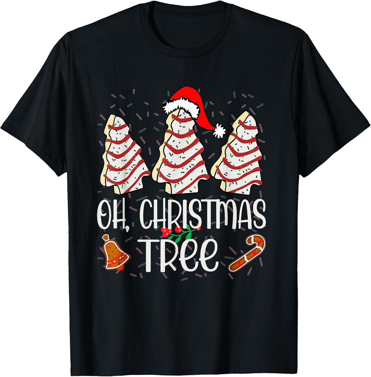 Groovy Debbie Cakes Shirt Farm Fresh Christmas Tree Cake T-Shirt