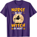 Nurse Halloween TShirt Scrubs Outfit Women Men