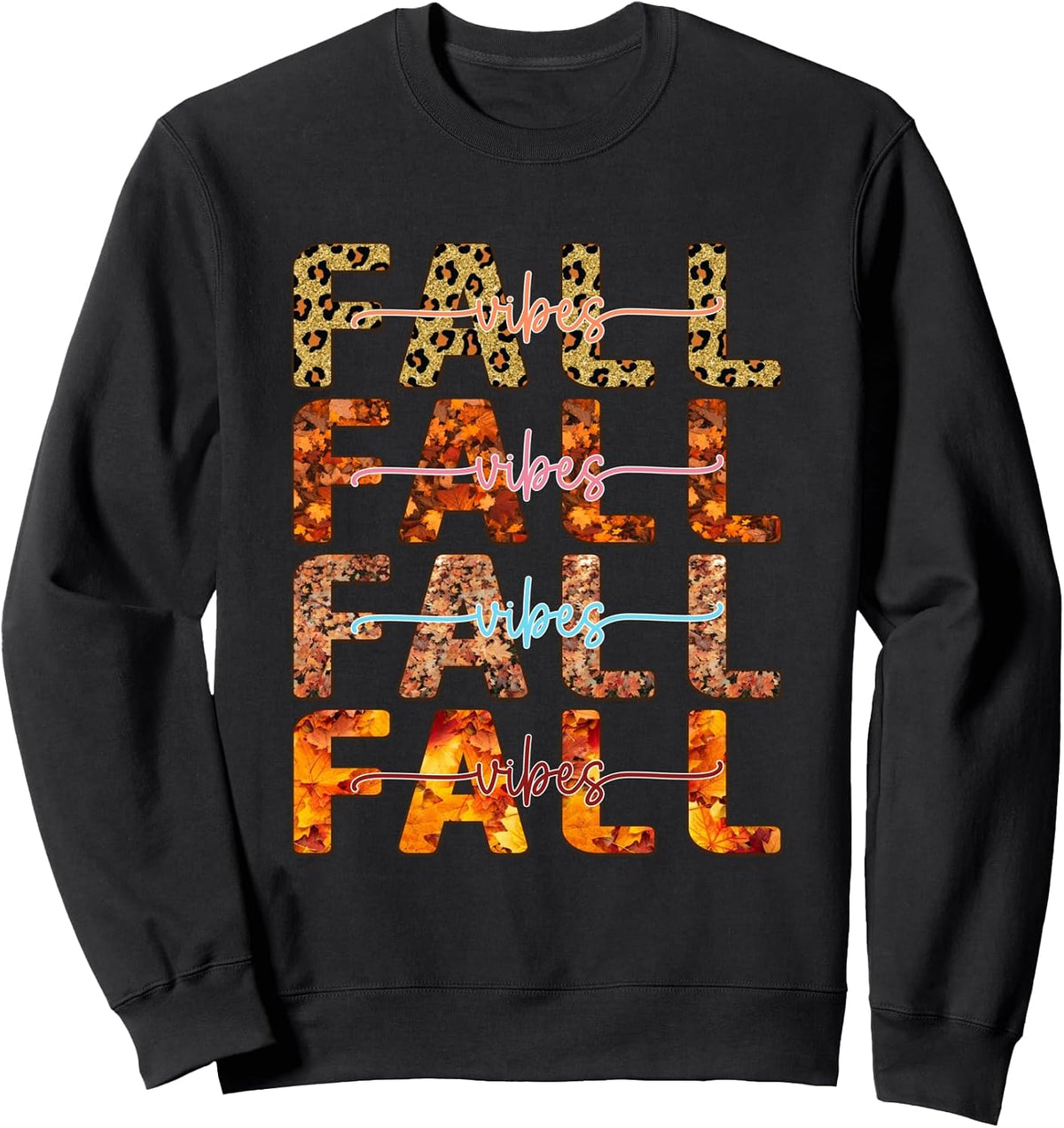 Fall Vibes Autumn Seasonal Aesthetic Sweatshirt