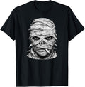 Mummy Smoking Cigarette Smoker Funny Halloween Meme T-Shirt