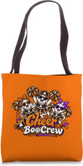 Cheer Boo Crew Matching Halloween Tote Bag