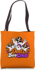 Dad's Boo Crew Matching Halloween Tote Bag