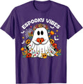 Spooky Ghost Mexican Dia De Los Muertos Tee