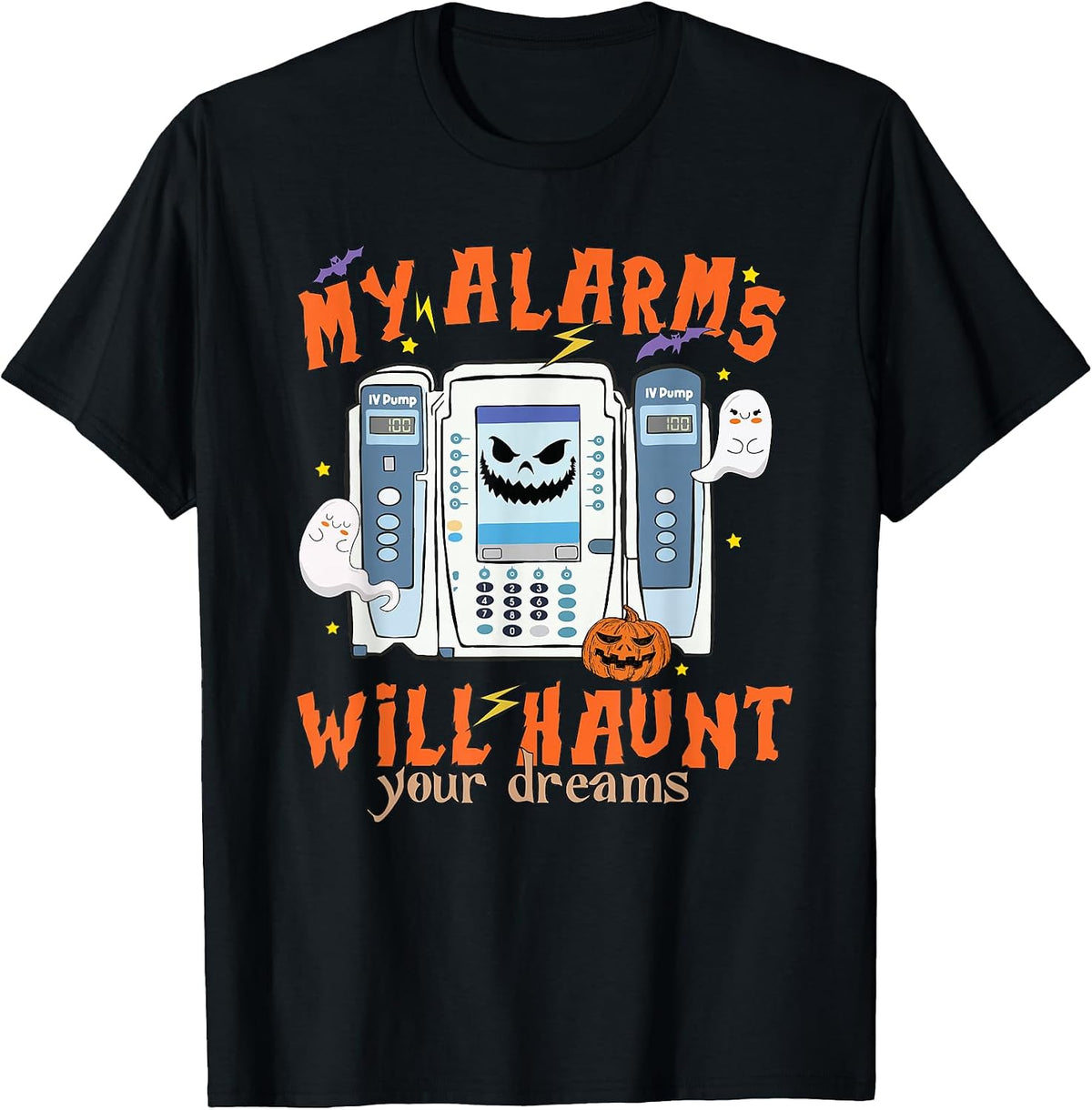 Funny IV Pump ICU Nurse Halloween