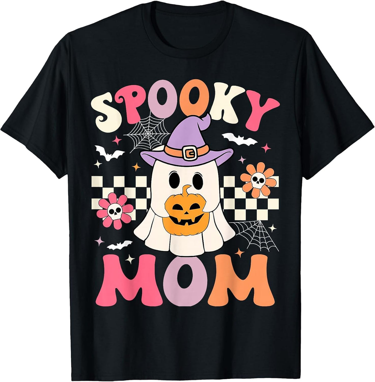 Ghost Spooky Mom Retro Halloween Costume