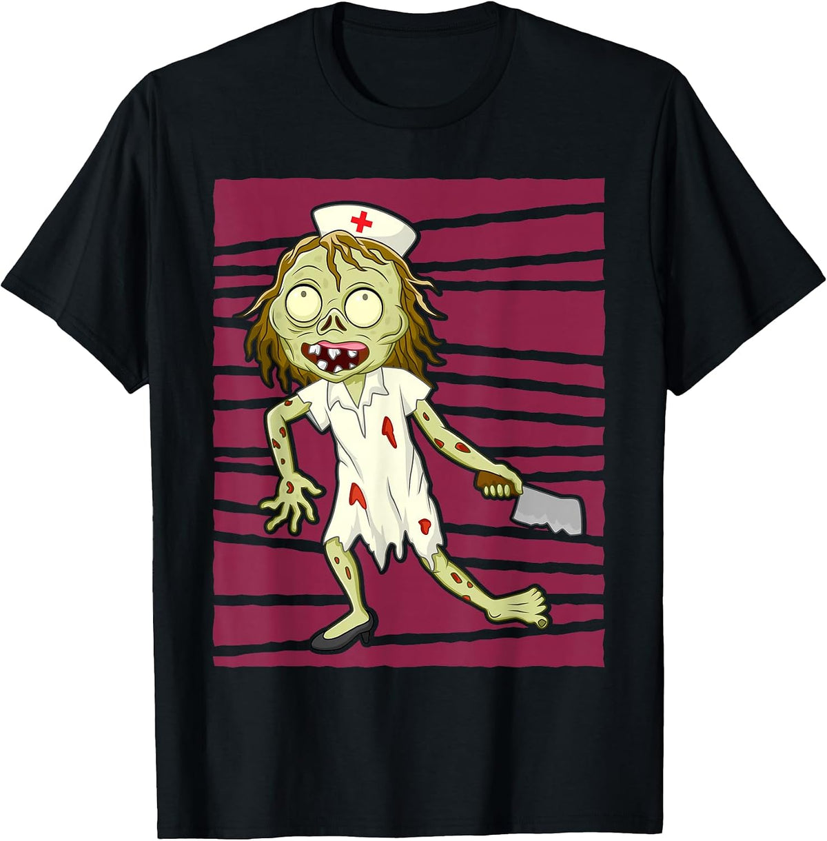 Funny Horror Halloween Nurse Shirt Store