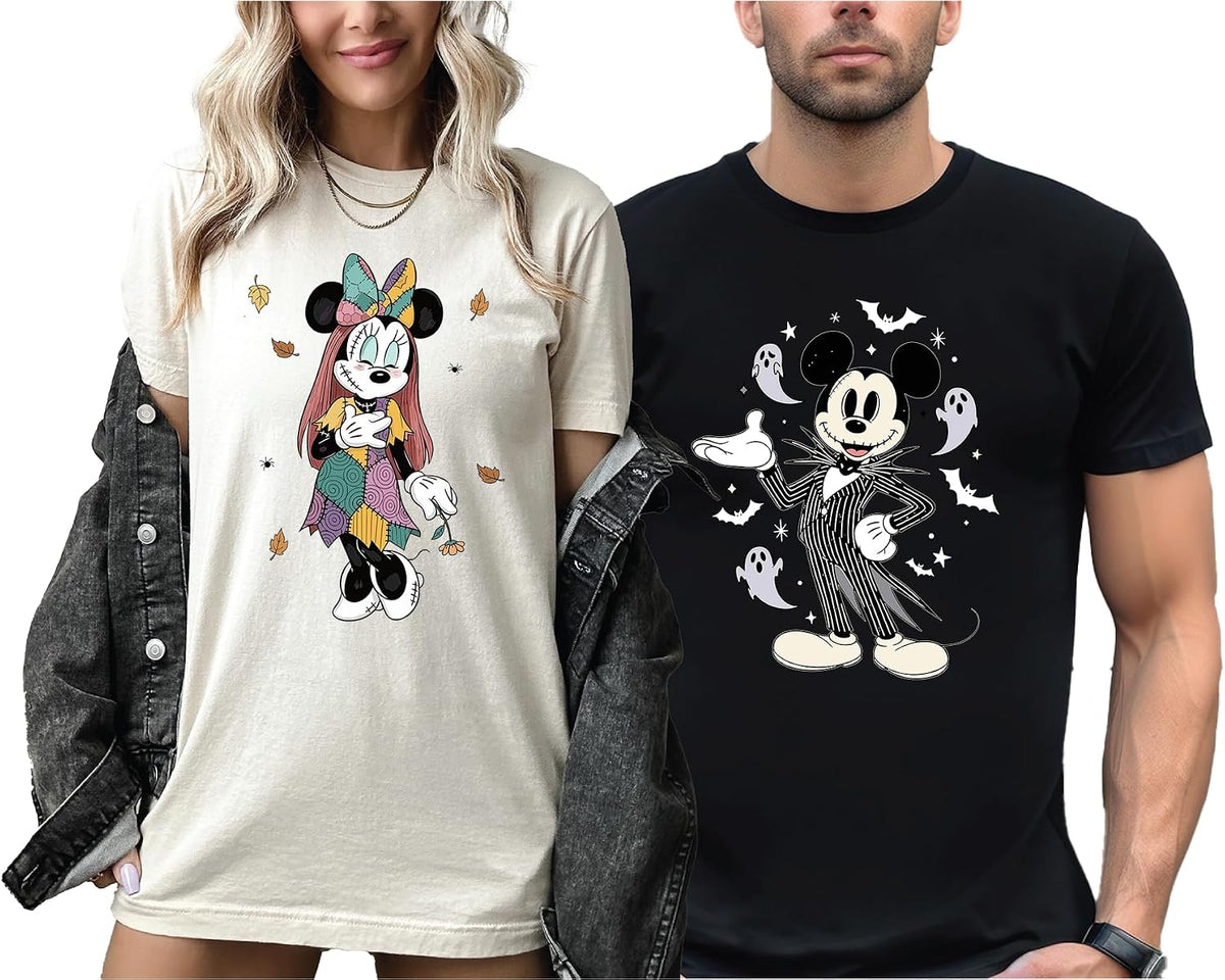 It's Just A Bunch of Hocus Pocus, Halloween Hocus Pocus Shirt, Happy Halloween Crewneck, Couple Halloween Shirts