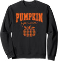 Pumpkin Spice Fall Vibes Autumn Halloween Coffee Sweatshirt
