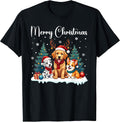 Christmas Pajamas Dogs Merry Christmas Dog Outfit Funny Dogs T-Shirt